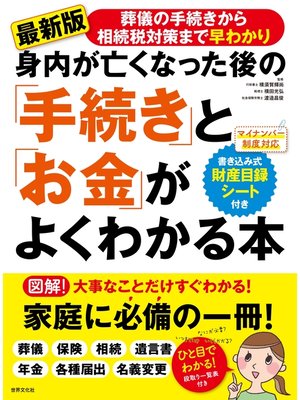 cover image of 身内が亡くなった後の「手続き」と「お金」がよくわかる本